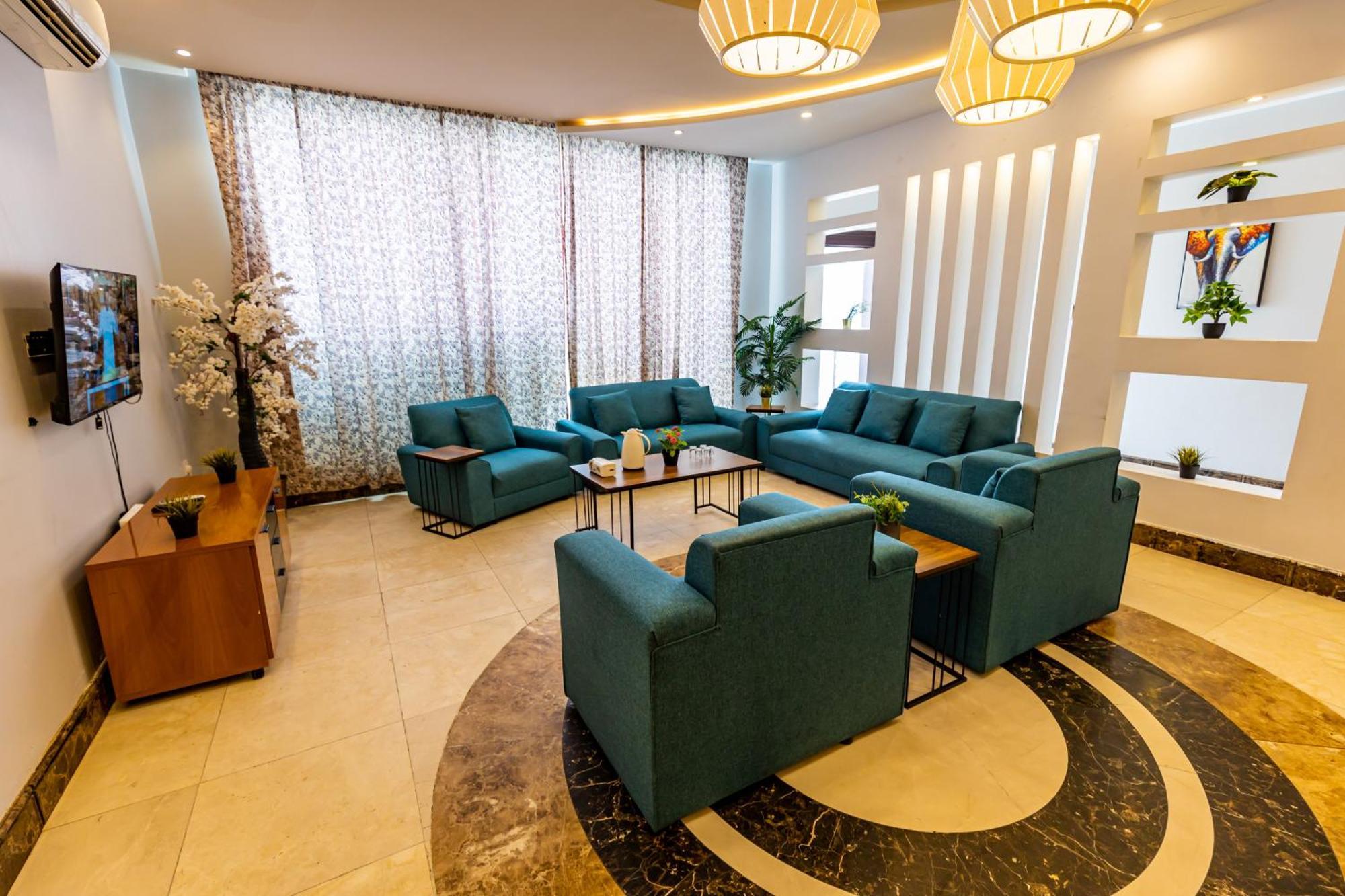 شاليهات الكوخ السويسري وأكوابارك Villa Ash Shishah Luaran gambar