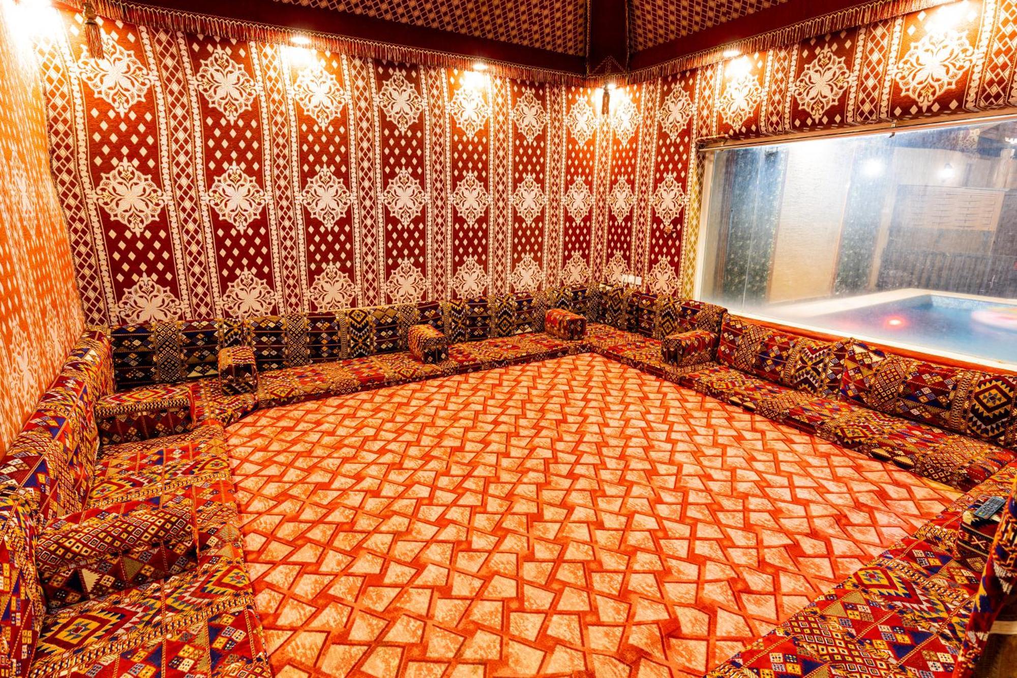 شاليهات الكوخ السويسري وأكوابارك Villa Ash Shishah Luaran gambar